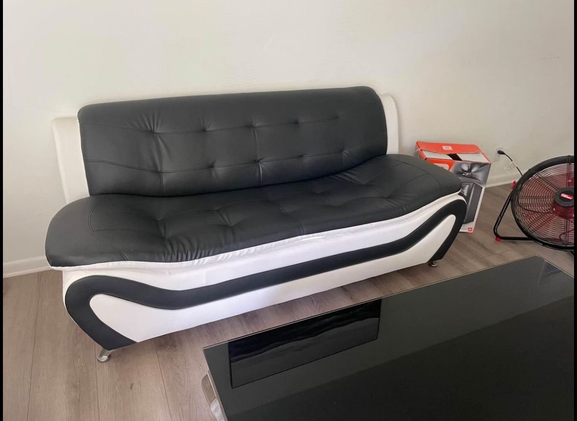 Brand New Futuristic Leather Sofa Set – 2PC & 3PC Options